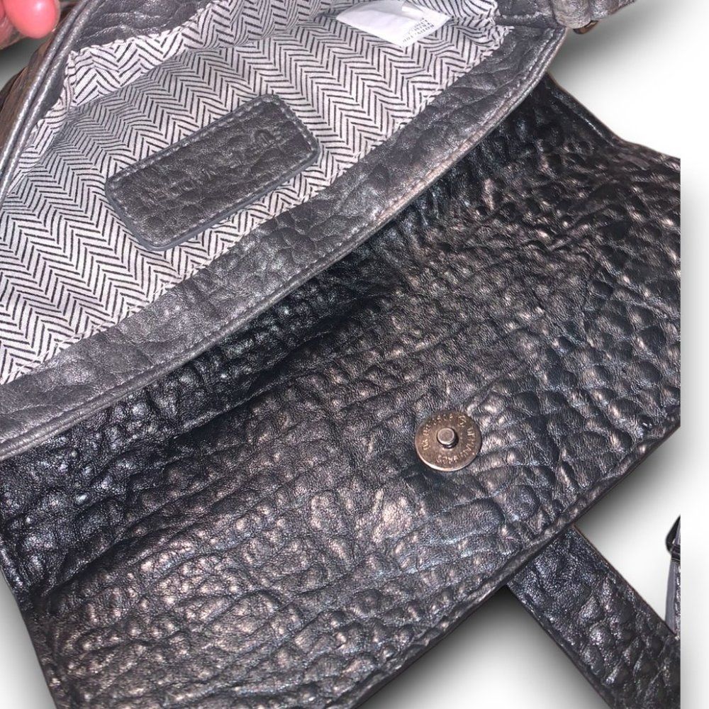 Steve Madden Gray Textured Crossbody Bag - Picture 7 of 7
